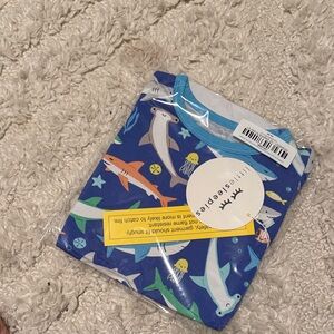 Little Sleepies Colorful Shark Pajama Set